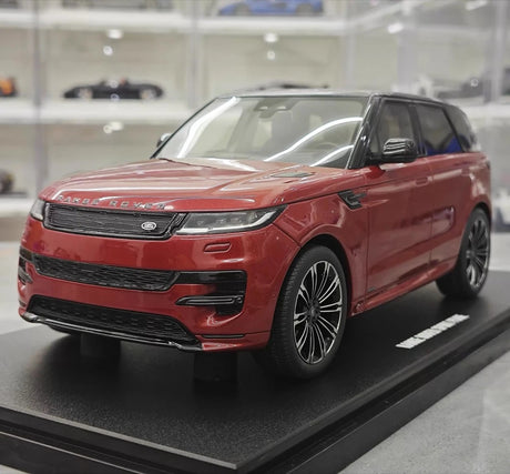 [GT Spirit] 1:18 Land Rover 2023 Range Rover Sport Red Model Car Resin