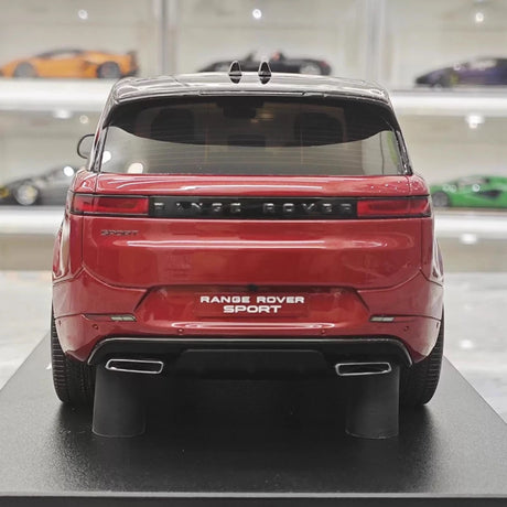 [GT Spirit] 1:18 Land Rover 2023 Range Rover Sport Red Model Car Resin