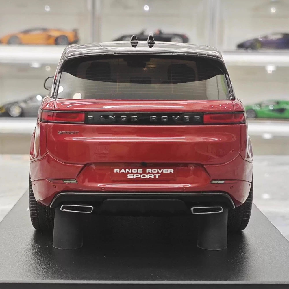 [GT Spirit] 1:18 Land Rover 2023 Range Rover Sport Red Model Car Resin