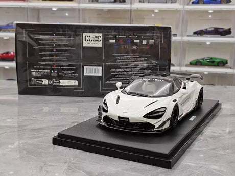 [GT Spirit] 1:18 McLaren 2017 720S Liberty Walk White Model Car Resin
