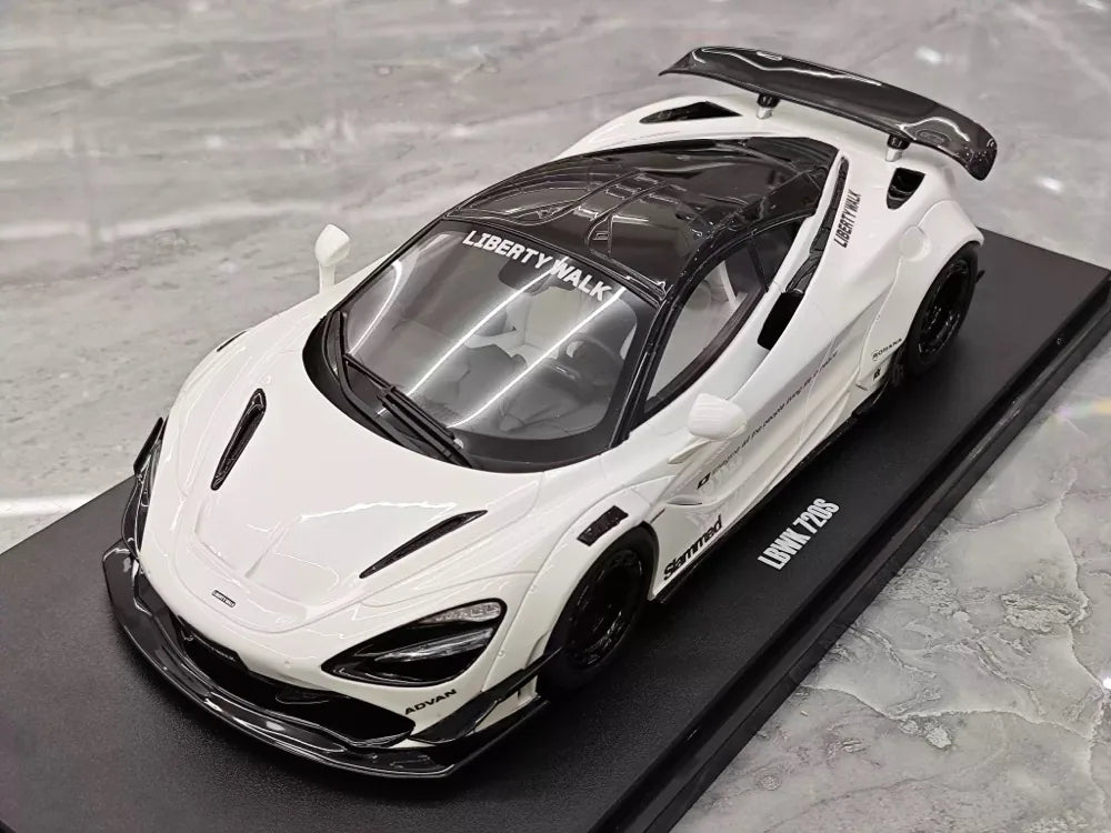 [GT Spirit] 1:18 McLaren 2017 720S Liberty Walk White Model Car Resin