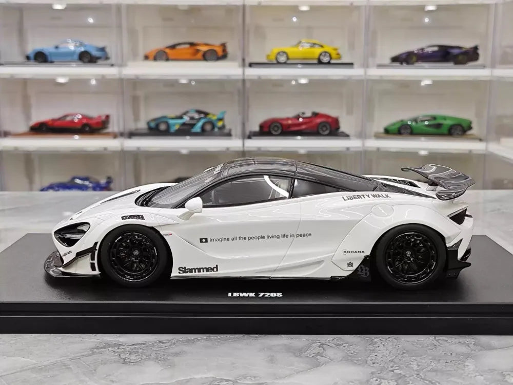 [GT Spirit] 1:18 McLaren 2017 720S Liberty Walk White Model Car Resin