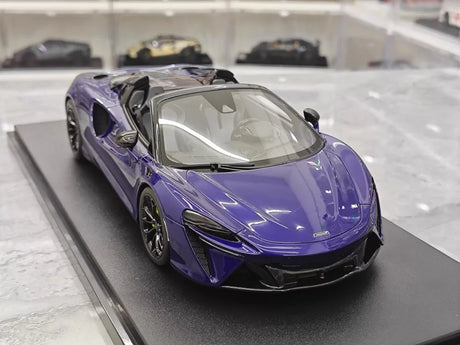[GT Spirit] 1:18 McLaren 2021 Artura Spider Purple Model Car Resin