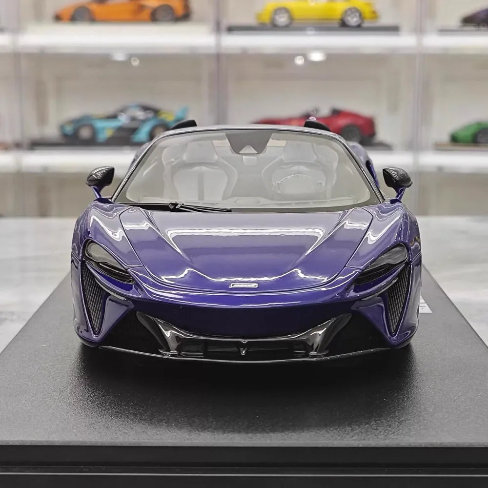 [GT Spirit] 1:18 McLaren 2021 Artura Spider Purple Model Car Resin