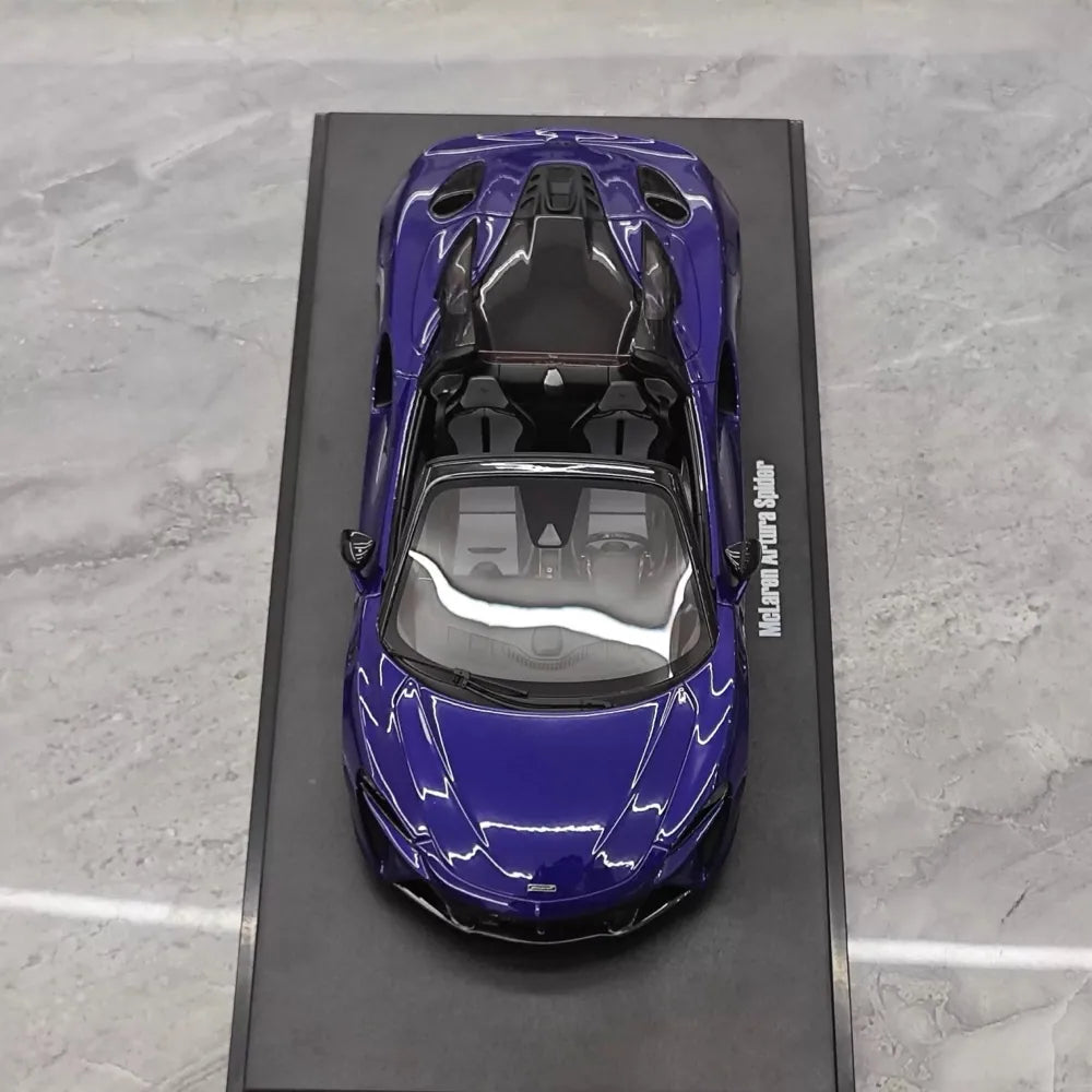 [GT Spirit] 1:18 McLaren 2021 Artura Spider Purple Model Car Resin