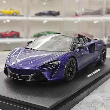 [GT Spirit] 1:18 McLaren 2021 Artura Spider Purple Model Car Resin