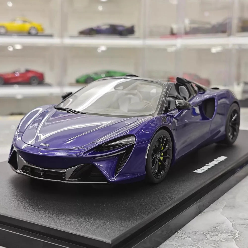 [GT Spirit] 1:18 McLaren 2021 Artura Spider Purple Model Car Resin