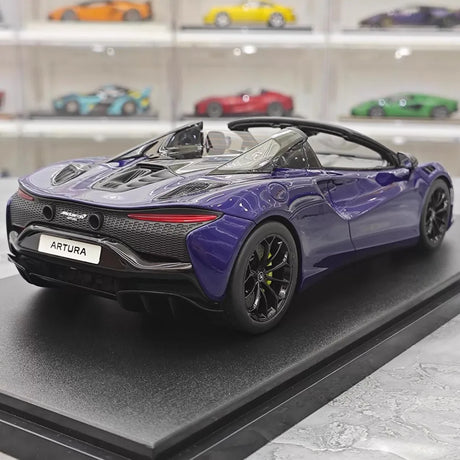 [GT Spirit] 1:18 McLaren 2021 Artura Spider Purple Model Car Resin