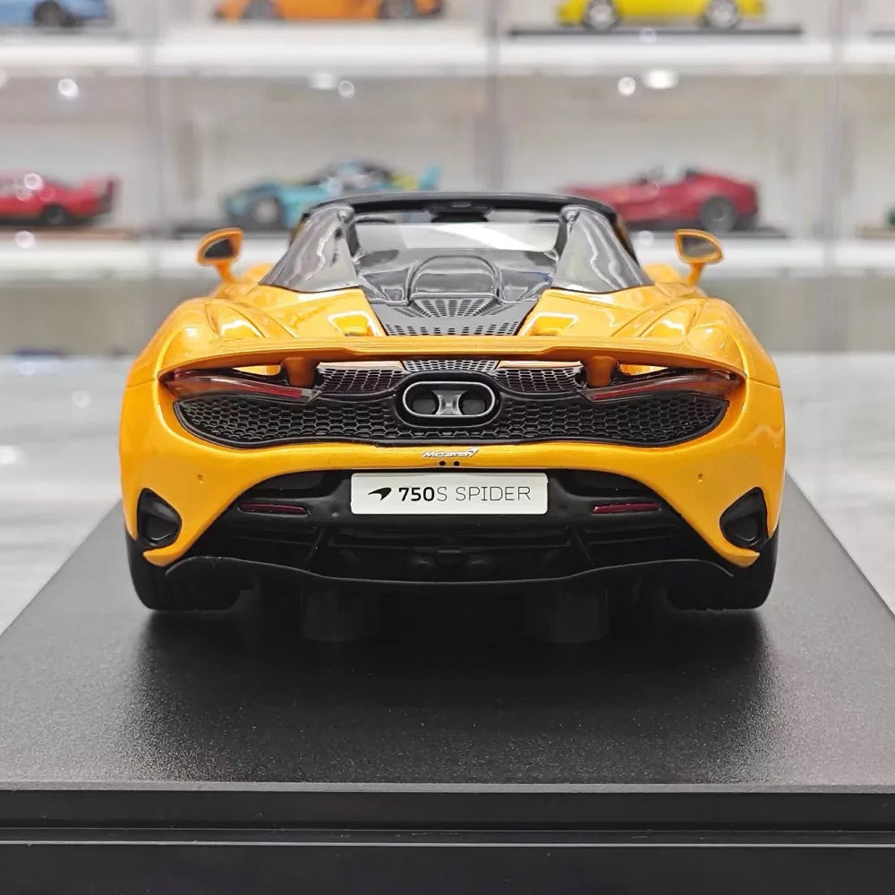 [GT Spirit] 1:18 McLaren 2023 750S Spider Yellow Model Car Resin