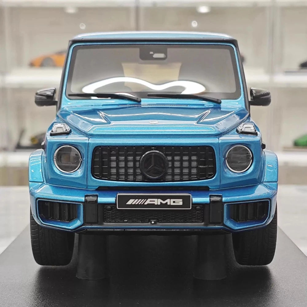 [GT Spirit] 1:18 Mercedes-Benz 2024 G63 AMG Blue Model Car Resin
