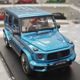 [GT Spirit] 1:18 Mercedes-Benz 2024 G63 AMG blå modellbil resin