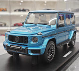 [GT Spirit] 1:18 Mercedes-Benz 2024 G63 AMG blå modellbil resin