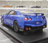 [GT Spirit] 1:18 Nissan 2024 GT-R R35 bleu voiture miniature Resin