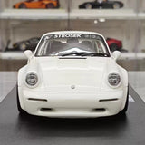[GT Spirit] 1:18 Porsche 1995 911 Strosek Giga bianco modellino di auto resina