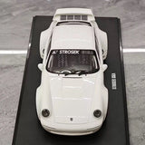 [GT Spirit] 1:18 Porsche 1995 911 Strosek Giga bianco modellino di auto resina