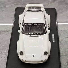 [GT Spirit] 1:18 Porsche 1995 911 Strosek Giga White Model Car Resin