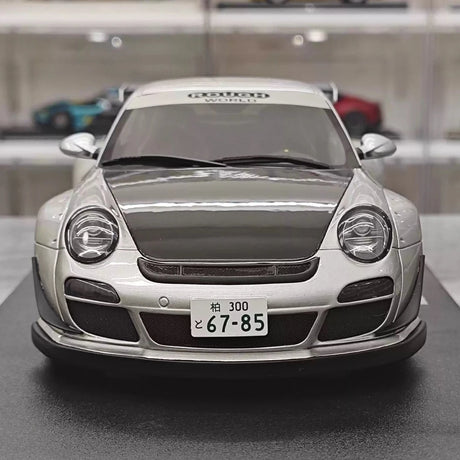 [GT Spirit] 1:18 Porsche 1973 911 Carrera 2.7 RS Silver Model Car Resin