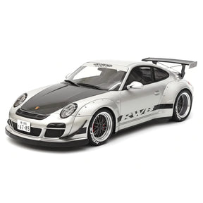 [GT Spirit] 1:18 Porsche 1973 911 Carrera 2.7 RS argento modellino di auto resina