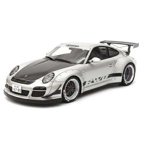 [GT Spirit] 1:18 Porsche 1973 911 Carrera 2.7 RS Silver Model Car Resin