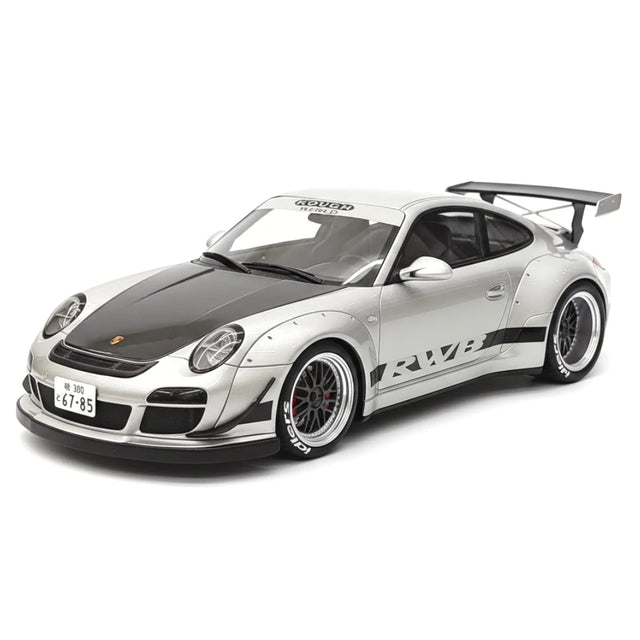 [GT Spirit] 1:18 Porsche 1973 911 Carrera 2.7 RS argento modellino di auto resina