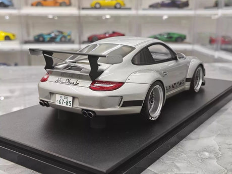 [GT Spirit] 1:18 Porsche 1973 911 Carrera 2.7 RS Silver Model Car Resin