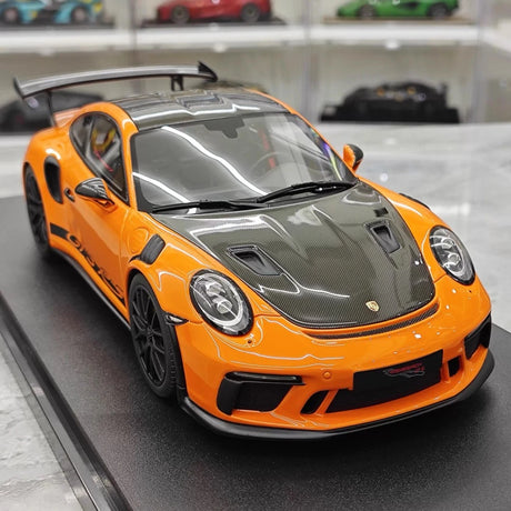 [GT Spirit] 1:18 Porsche 2018 911 991.2 GT3 RS WP Orange Model Car Resin