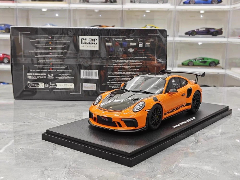 [GT Spirit] 1:18 Porsche 2018 911 991.2 GT3 RS WP orange modellbil resin