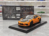 [GT Spirit] 1:18 Porsche 2018 911 991.2 GT3 RS WP Orange Model Car Resin