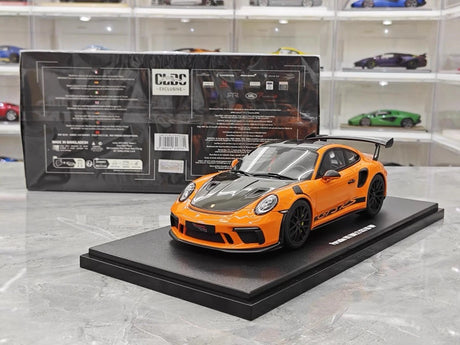 [GT Spirit] 1:18 Porsche 2018 911 991.2 GT3 RS WP Orange Model Car Resin