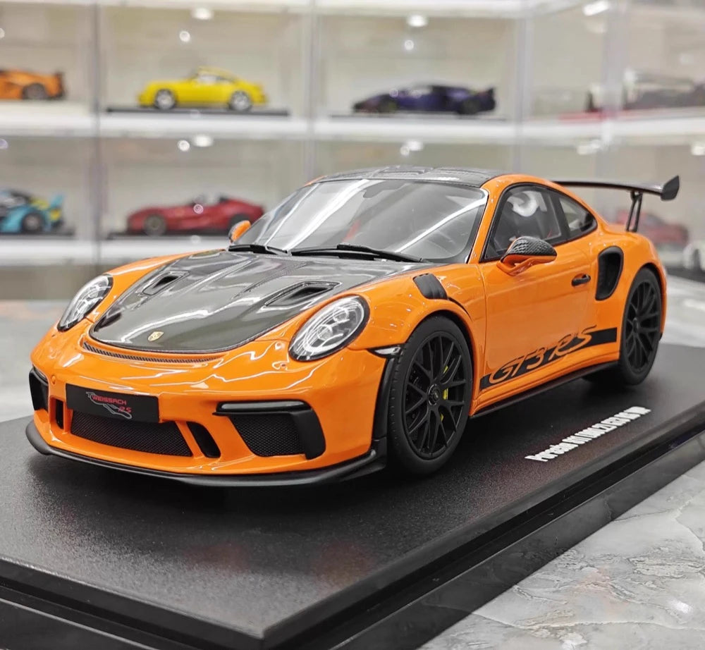 [GT Spirit] 1:18 Porsche 2018 911 991.2 GT3 RS WP orange modellbil resin