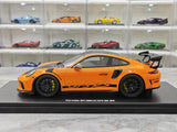 [GT Spirit] 1:18 Porsche 2018 911 991.2 GT3 RS WP Orange Model Car Resin