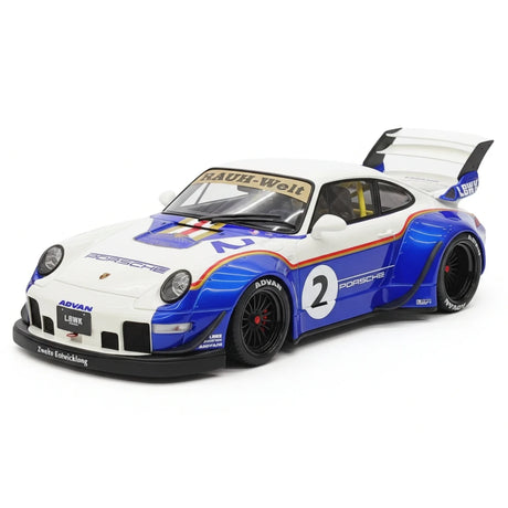 [GT Spirit] 1:18 Porsche 2023 911 RWB × Liberty Walk Model Car Resin