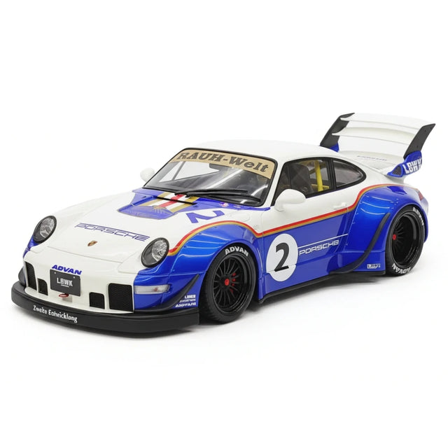 [GT Spirit] 1:18 Porsche 2023 911 RWB × Liberty Walk Model Car Resin