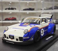 [GT Spirit] 1:18 Porsche 2023 911 RWB × Liberty Walk voiture miniature Resin
