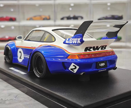 [GT Spirit] 1:18 Porsche 2023 911 RWB × Liberty Walk Model Car Resin