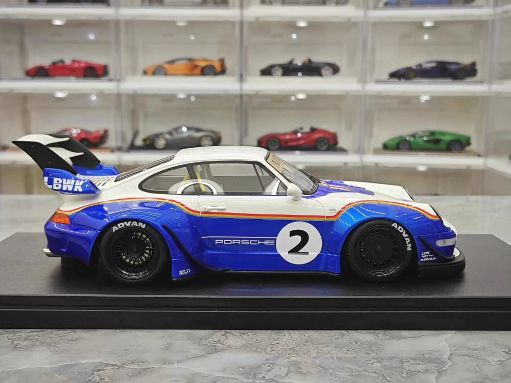 [GT Spirit] 1:18 Porsche 2023 911 RWB × Liberty Walk Model Car Resin