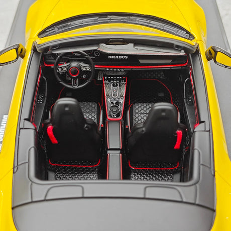 GT Spirit Porsche 2023 Brabus 900 Yellow 1:18 – Collectible Resin Model Resin