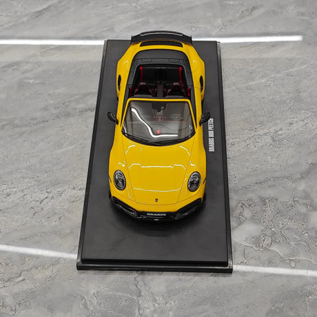 GT Spirit Porsche 2023 Brabus 900 Yellow 1:18 – Collectible Resin Model Resin