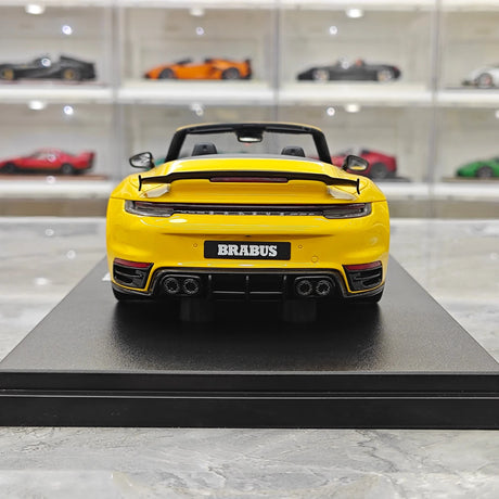 GT Spirit Porsche 2023 Brabus 900 Yellow 1:18 – Collectible Resin Model Resin