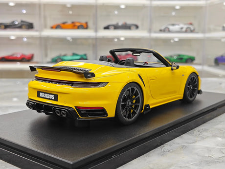 GT Spirit Porsche 2023 Brabus 900 Yellow 1:18 – Collectible Resin Model Resin