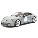 [GT Spirit] 1:18 Porsche 2024 911 992 S/T Gray Model Car Resin