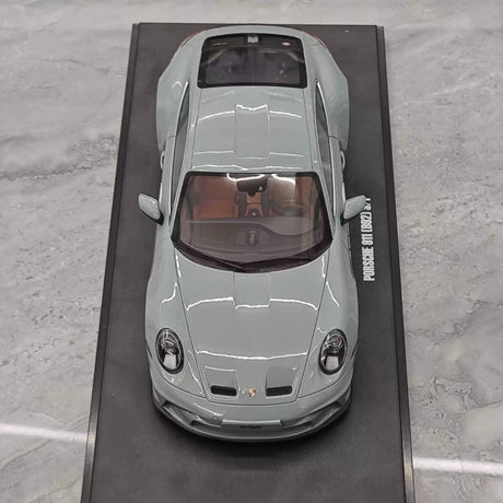 [GT Spirit] 1:18 Porsche 2024 911 992 S/T Gray Model Car Resin