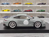 [GT Spirit] 1:18 Porsche 2024 911 992 S/T Gray Model Car Resin
