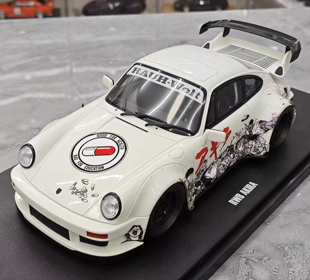 [GT Spirit] 1:18 Porsche 2024 911 RWB Akira Model Car Resin