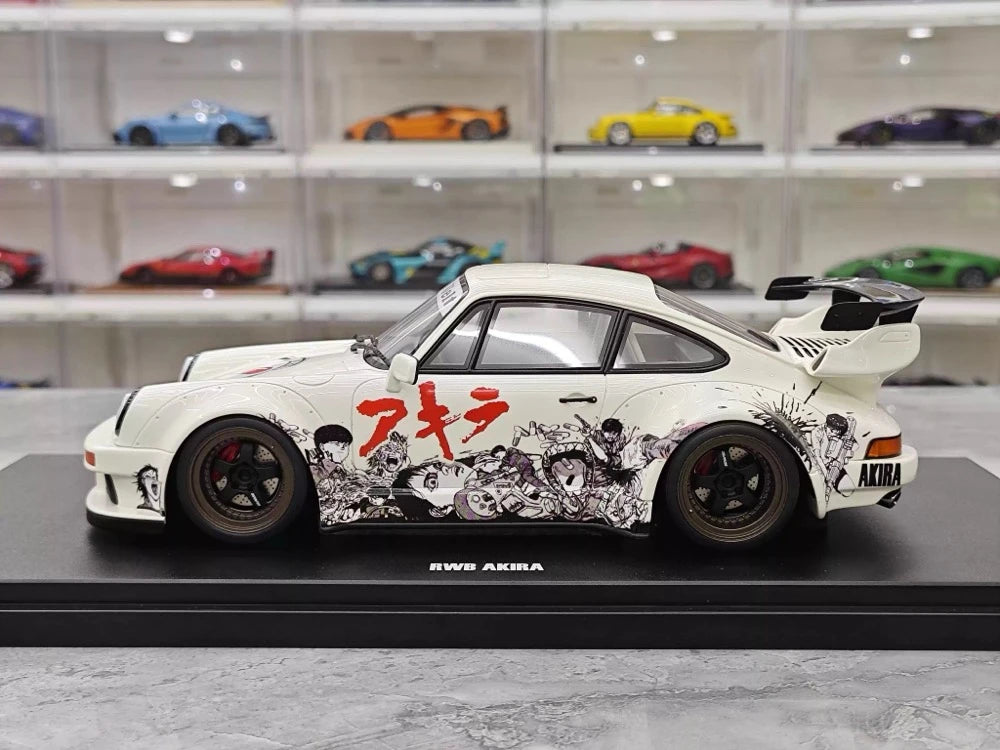 [GT Spirit] 1:18 Porsche 2024 911 RWB Akira Model Car Resin