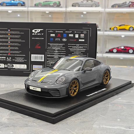 GT Spirit Porsche 2025 911 992.2 GT3 Touring Slate Grey Neo 1:18 – Collectible Resin Model Resin
