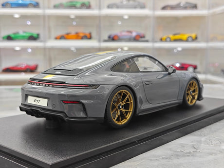 GT Spirit Porsche 2025 911 992.2 GT3 Touring Slate Grey Neo 1:18 – Collectible Resin Model Resin