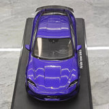 [GT Spirit] 1:18 Porsche 2025 Taycan Turbo GT viola modellino di auto resina