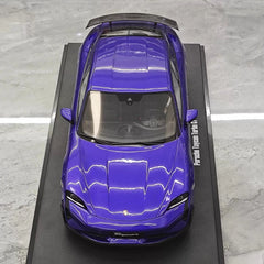 [GT Spirit] 1:18 Porsche 2025 Taycan Turbo GT paars modelauto Hars