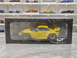 [GT Spirit] 1:18 Toyota 2022 GR86 Rocket Bunny Yellow Model Car Resin